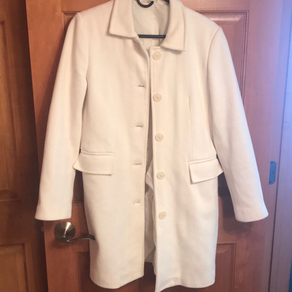 White Old Navy Coat